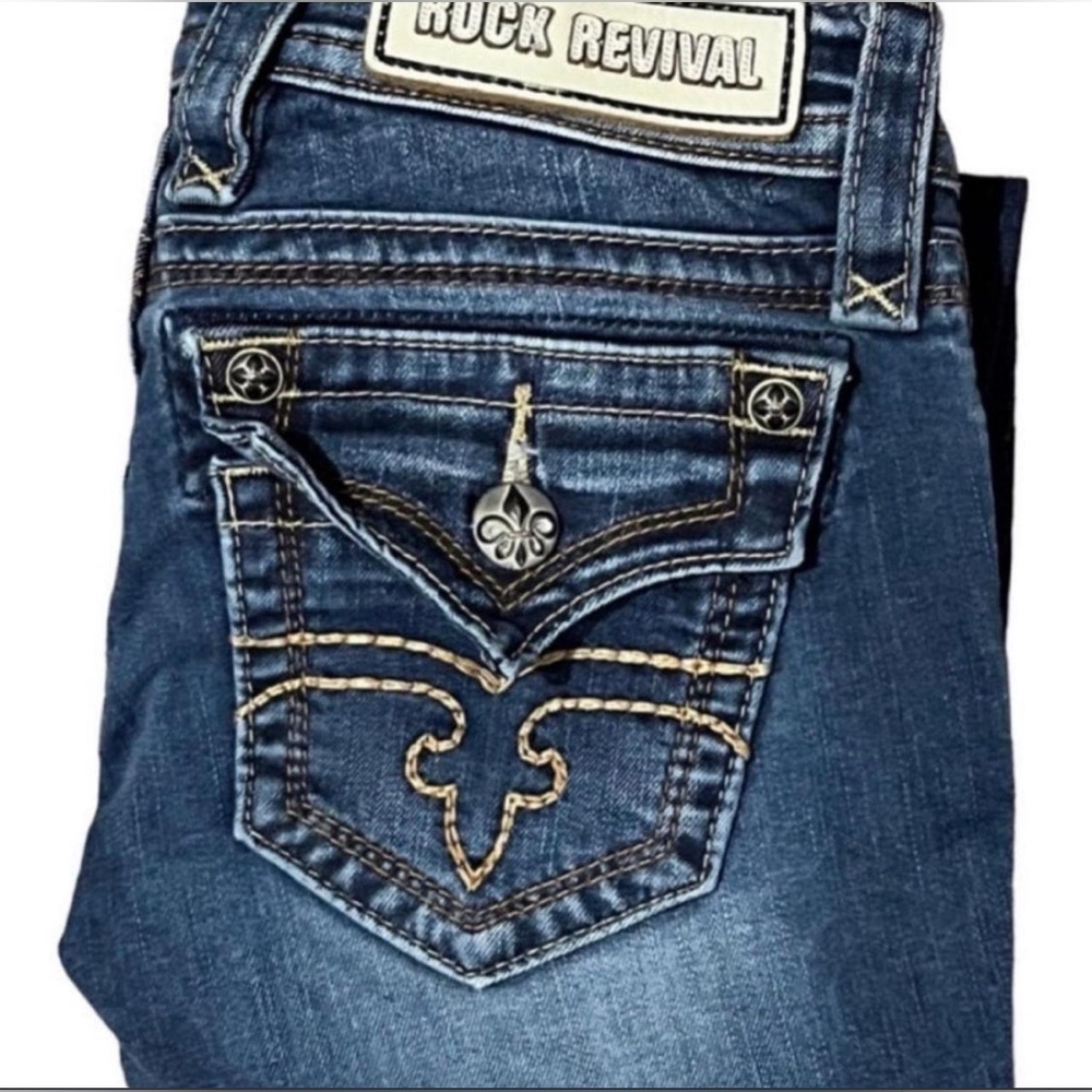 Rock Revival Jessica Jeans Skinny Size 24/31 Worn Once white